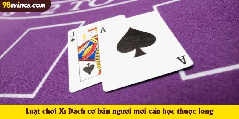 Luật chơi Xì Dách cơ bản người mới cần học thuộc lòng