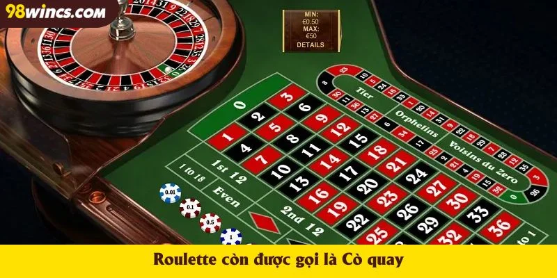Roulette còn được gọi là Cò quay