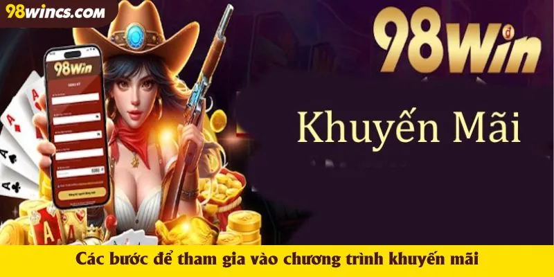 Các bước để tham gia vào chương trình khuyến mãi